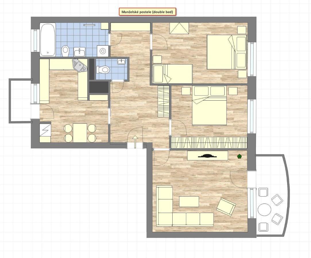 Apartmany Zlatovska Trenčín 外观 照片