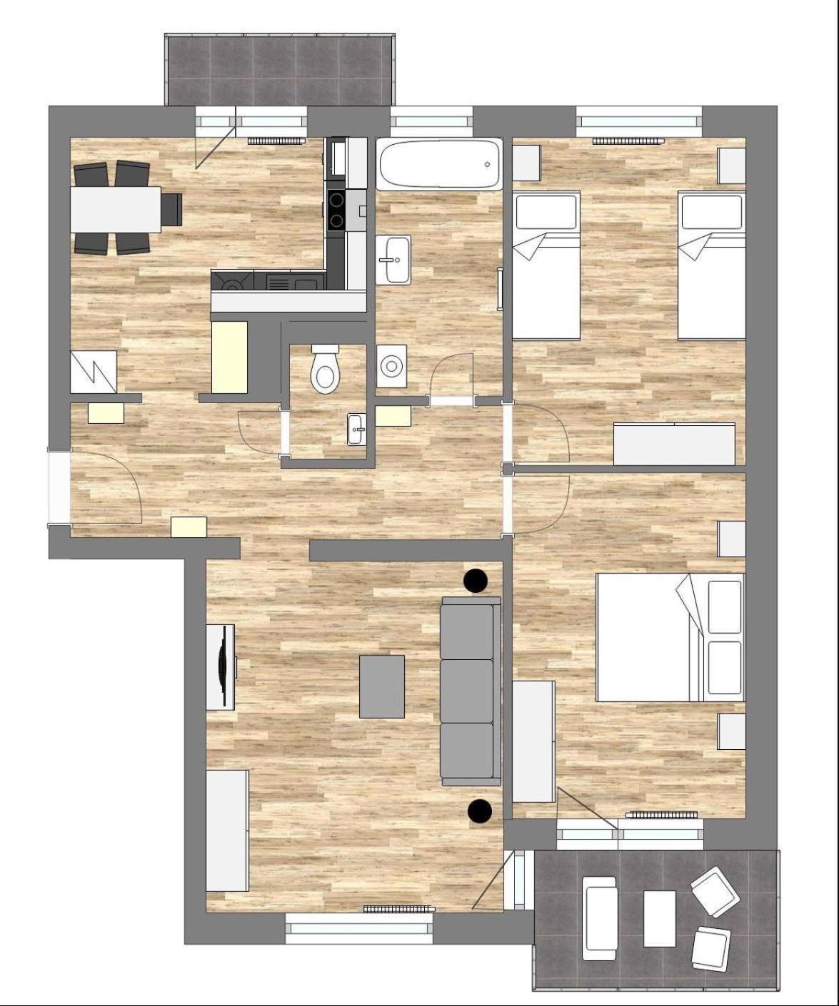 Apartmany Zlatovska Trenčín 外观 照片